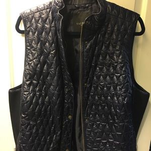 Talbots Navy Vest